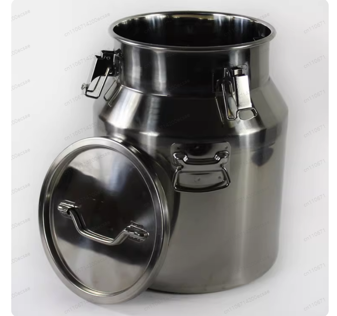 50LB 304 Stainless Steel Seale - Food Storage Drums ulasan dan harga