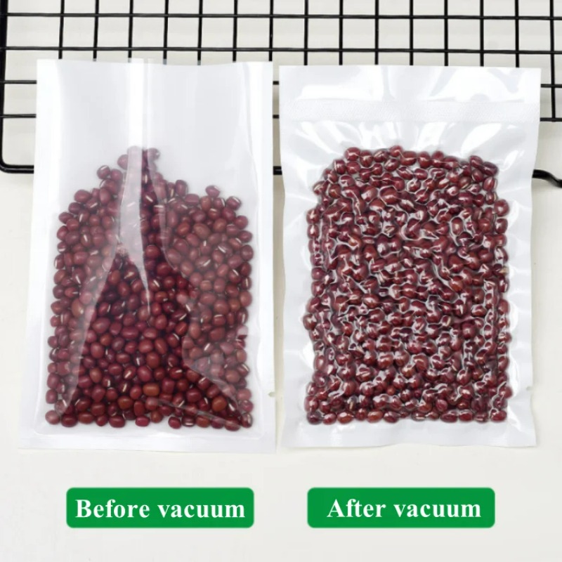 100PCS Open Top Clear White Va - Food Storage Long Term ulasan dan harga