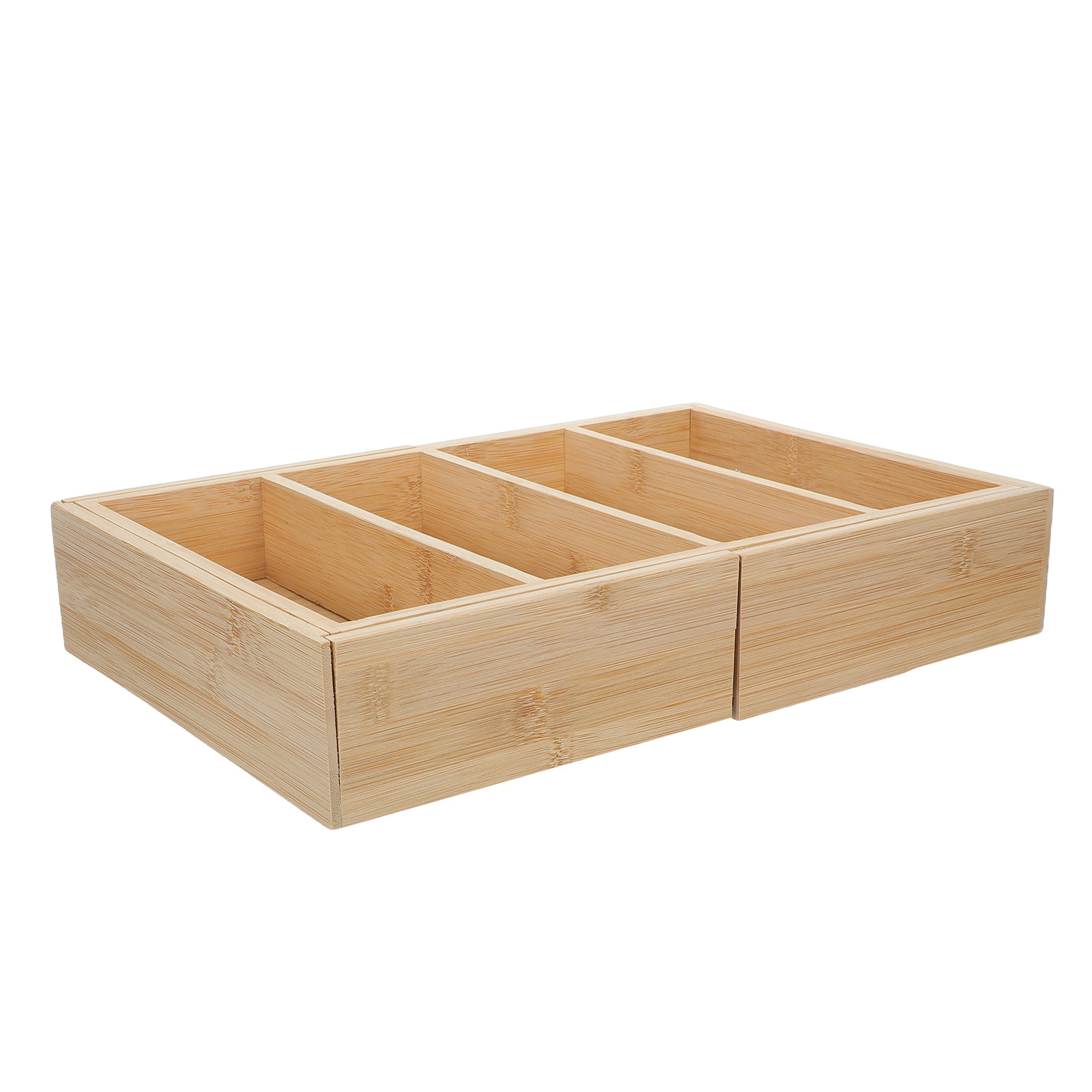 Bamboo Expandable Shelf Organi - Food Storage In Pantry ulasan dan harga