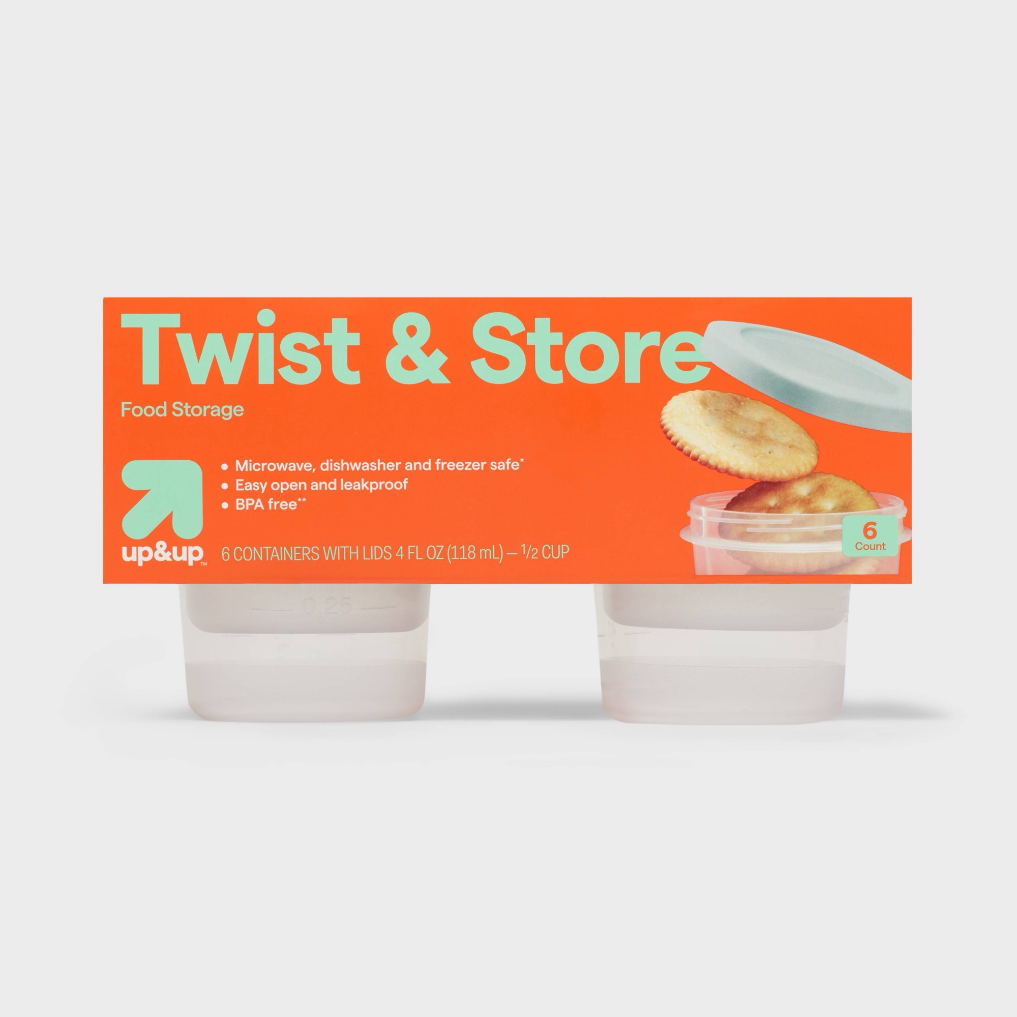 6ct Round Twist-Lock Food Stor - Food Storage With Lock ulasan dan harga