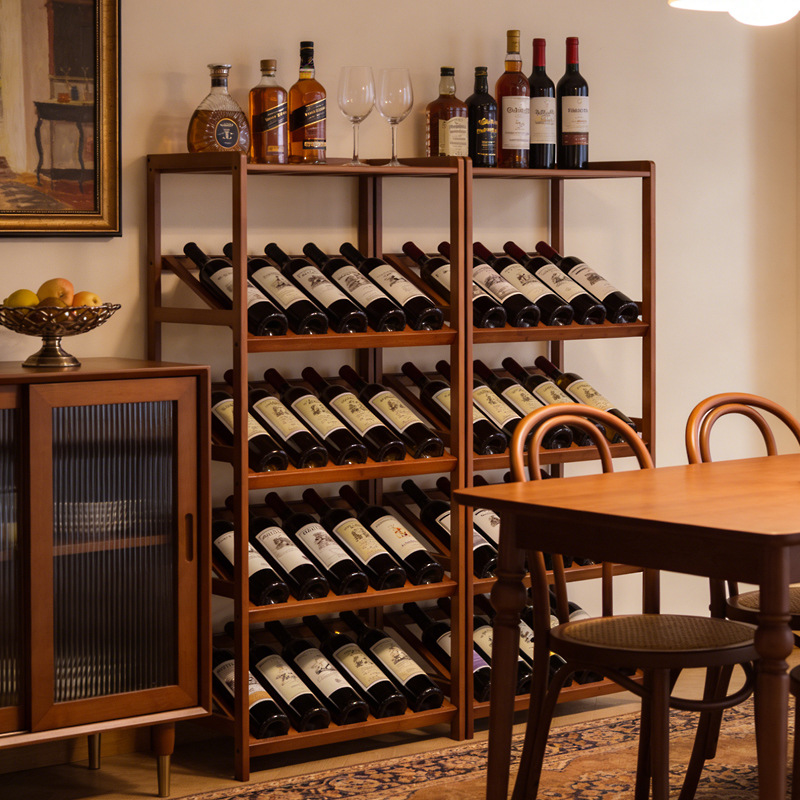 Light luxury high-end wine rac - Food Storage In Cabinets ulasan dan harga