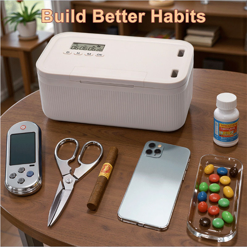 Timed Lock Box 2 Modes Timer L - Food Storage With Lock ulasan dan harga