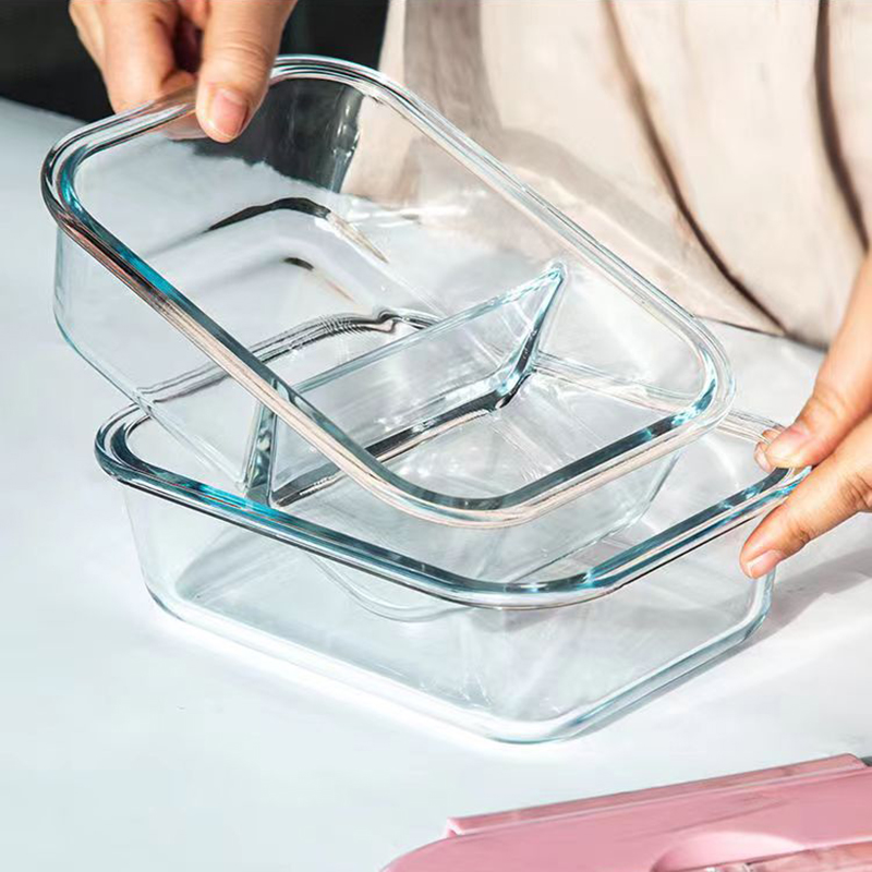 New style Lunch Box Glass 1050 - Food Storage Equipment ulasan dan harga