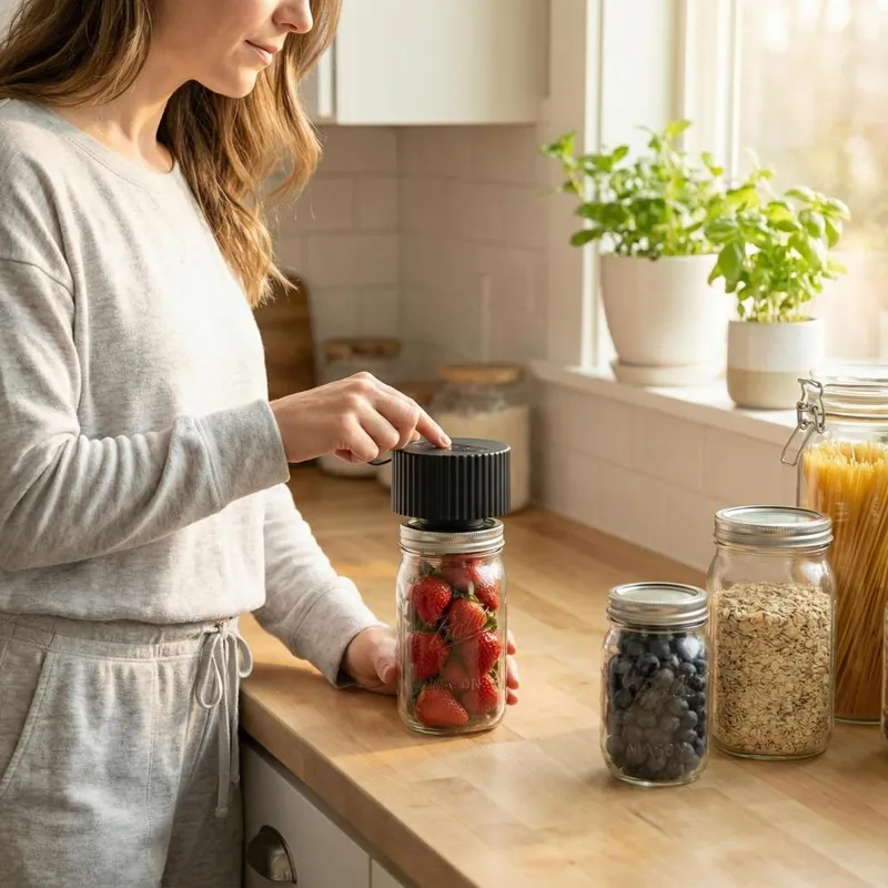 Electric Mason Jar Vacuum Seal - Food Storage Vacuum Seal ulasan dan harga