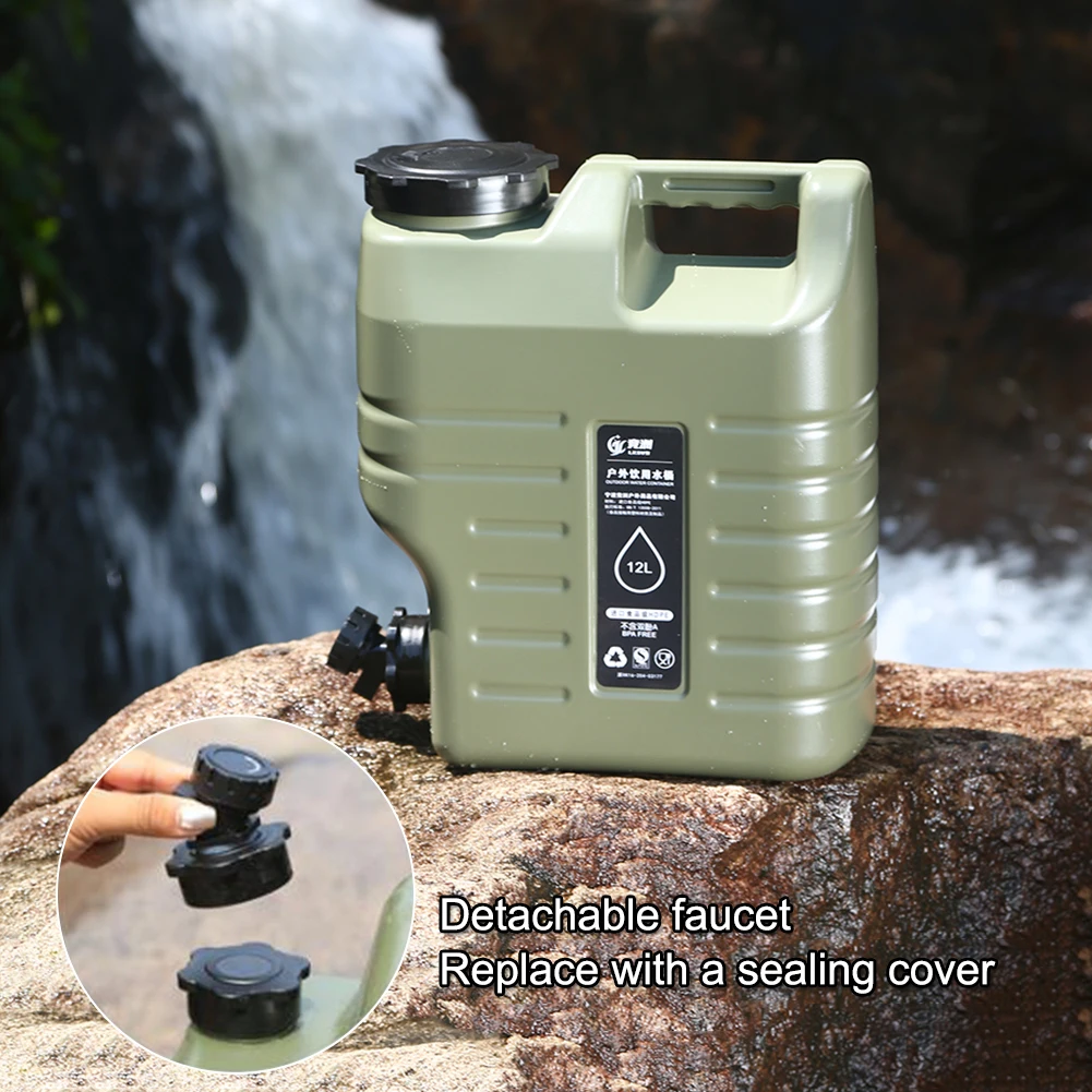 3.2 Gallon/12L Camping Water C - Food Storage Emergency ulasan dan harga