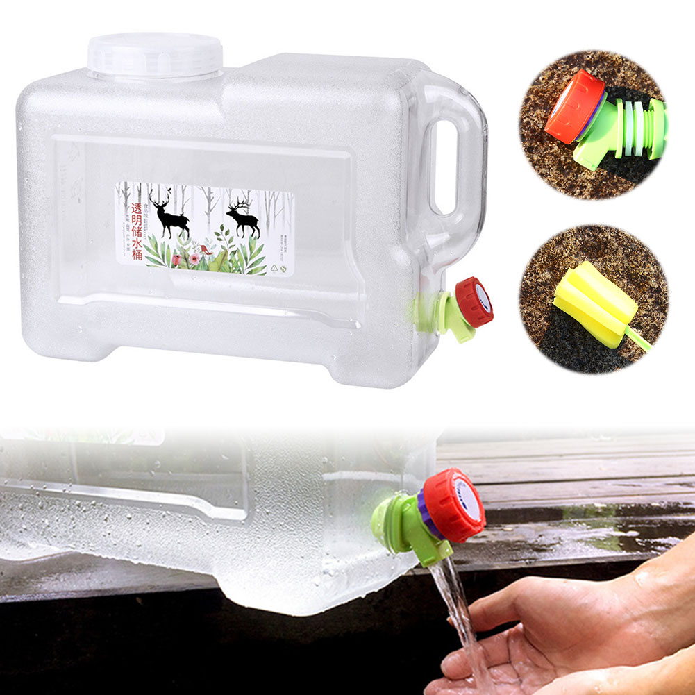 12L/2.6 Gal Water Carrier Cube - Food Storage Emergency ulasan dan harga